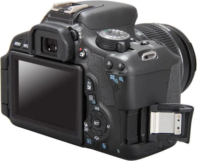 Alt view image 8 of 11 - Canon EOS REBEL T3i 5169B003 Black 18.0 MP Digital SLR Camera with 18-55mm IS II Lens