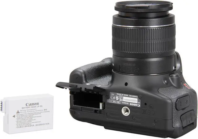 Alt view image 9 of 11 - Canon EOS REBEL T3i 5169B003 Black 18.0 MP Digital SLR Camera with 18-55mm IS II Lens
