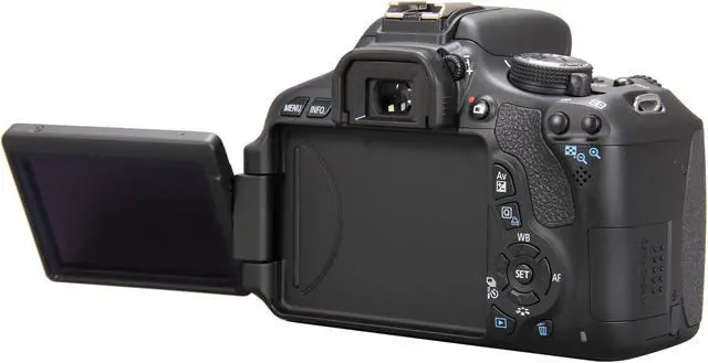 Alt view image 10 of 11 - Canon EOS REBEL T3i 5169B003 Black 18.0 MP Digital SLR Camera with 18-55mm IS II Lens