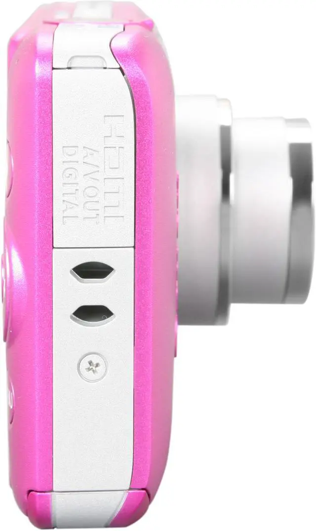 Alt view image 3 of 8 - Canon Elph 100 HS Pink 12.1 MP 4X Optical Zoom 28mm Wide Angle Digital Camera