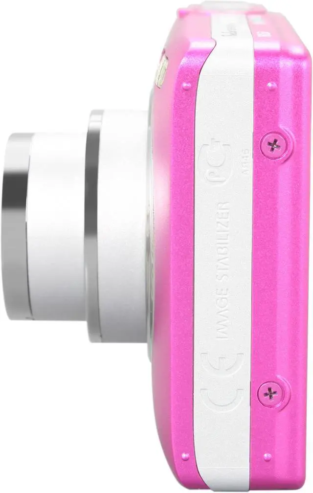 Alt view image 5 of 8 - Canon Elph 100 HS Pink 12.1 MP 4X Optical Zoom 28mm Wide Angle Digital Camera
