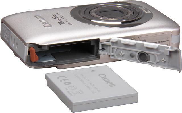 Alt view image 7 of 8 - Canon Elph 100 HS Silver 12.1 MP 4X Optical Zoom 28mm Wide Angle Digital Camera