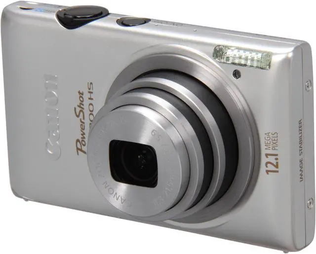 Main image of Canon ELPH 300 HS Silver 12.1 MP 5X Optical Zoom 24mm Wide Angle Digital Camera
