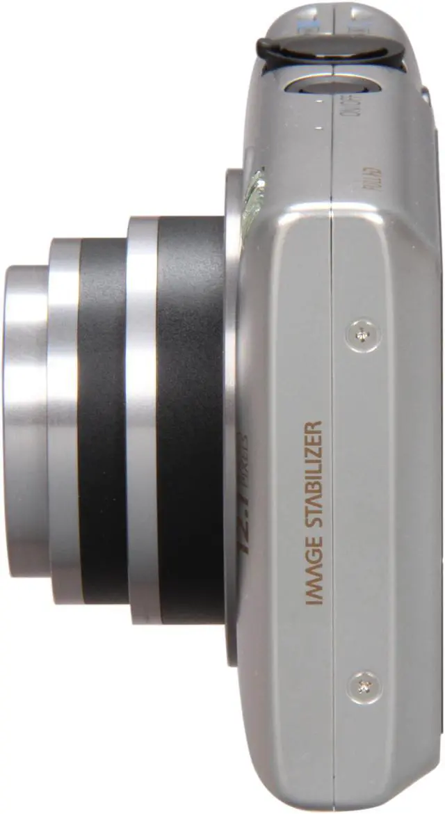 Alt view image 3 of 8 - Canon ELPH 300 HS Silver 12.1 MP 5X Optical Zoom 24mm Wide Angle Digital Camera
