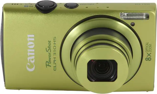 Alt view image 2 of 8 - Canon PowerShot ELPH 310 HS Green 12.1 MP 8X Optical Zoom 28mm Wide Angle Digital Camera