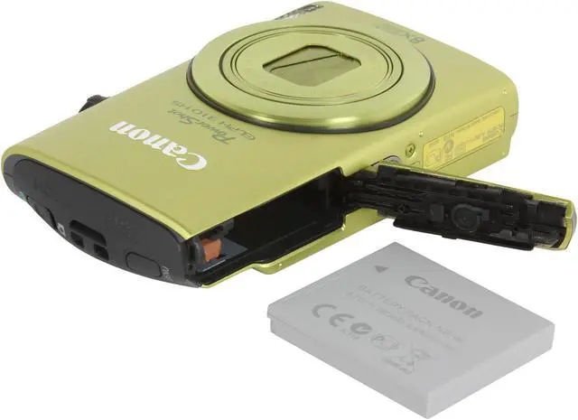 Alt view image 7 of 8 - Canon PowerShot ELPH 310 HS Green 12.1 MP 8X Optical Zoom 28mm Wide Angle Digital Camera