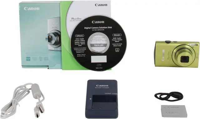 Alt view image 8 of 8 - Canon PowerShot ELPH 310 HS Green 12.1 MP 8X Optical Zoom 28mm Wide Angle Digital Camera