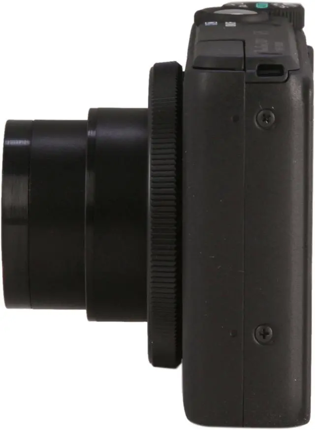 Alt view image 5 of 9 - Canon PowerShot S100 Black 12.1 MP 5X Optical Zoom 24mm Wide Angle Digital Camera