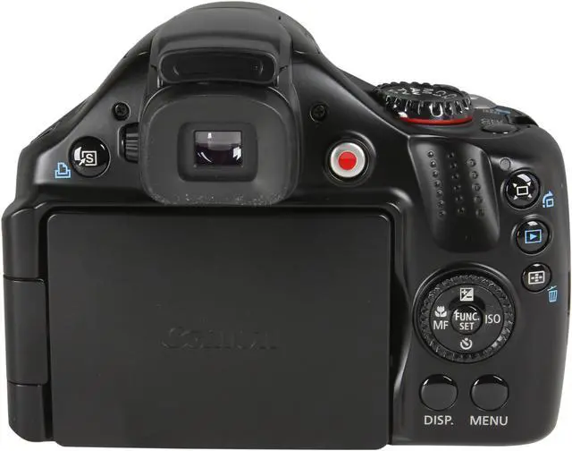 Alt view image 9 of 11 - Canon PowerShot SX40 HS Black 12.1 MP 35X Optical Zoom 24mm Wide Angle Digital Camera