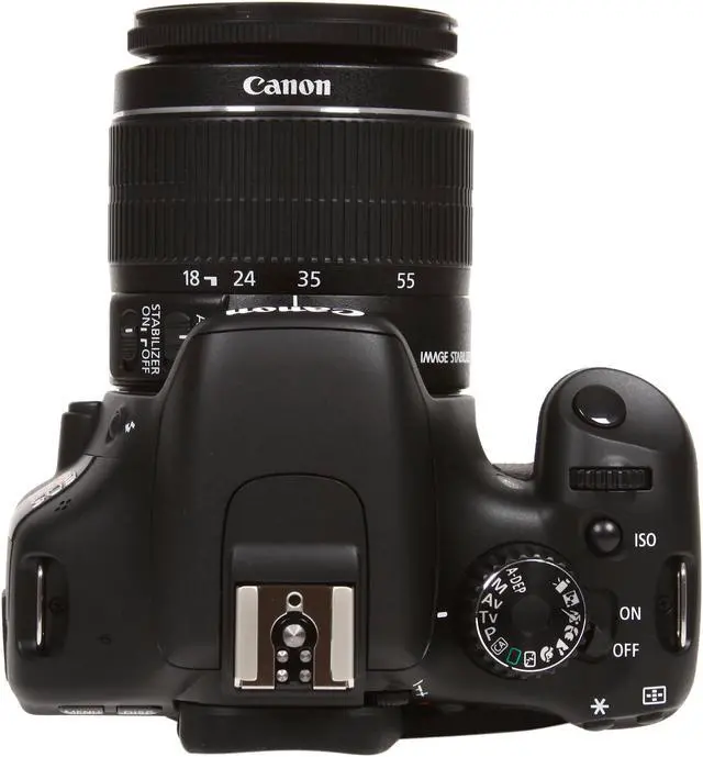 Alt view image 8 of 15 - Canon EOS Rebel T2i Black 18.0 MP Digital SLR Camera w/ EF-S 18-55mm IS II 10-in-1 Kit