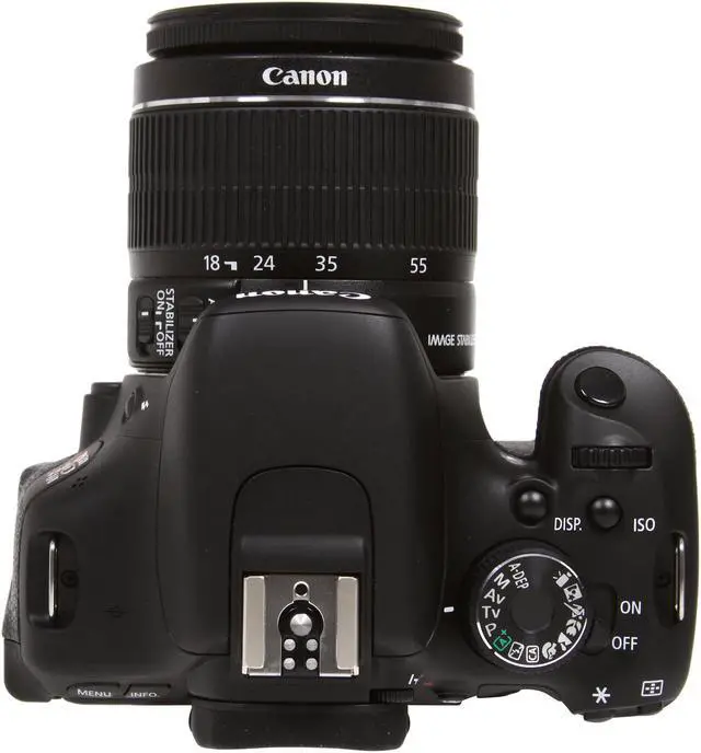 Alt view image 8 of 16 - Canon EOS REBEL T3i Black 18.0 MP Digital SLR Camera with EF-S 18-55mm IS II 10-in-1 Kit