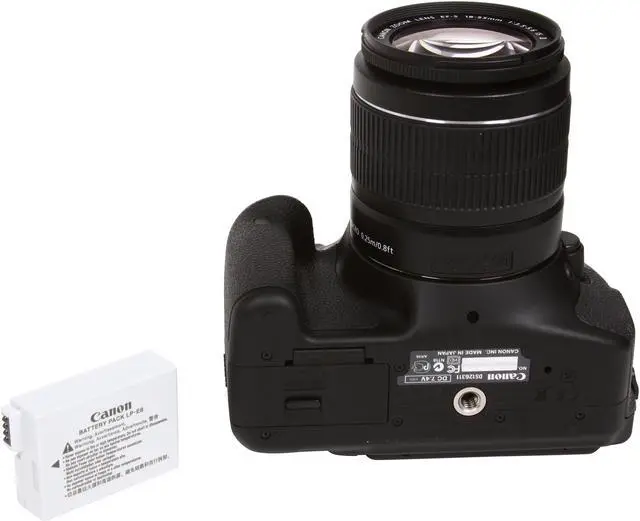 Alt view image 10 of 16 - Canon EOS REBEL T3i Black 18.0 MP Digital SLR Camera with EF-S 18-55mm IS II 10-in-1 Kit