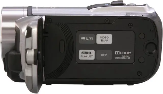 Alt view image 3 of 8 - Canon VIXIA HF R100 (4394B003AA) 1/5.5" CMOS, RGB Primary Color Filter 2.7" 112K LCD 20X Optical Zoom High Definition Flash Memory Camcorder