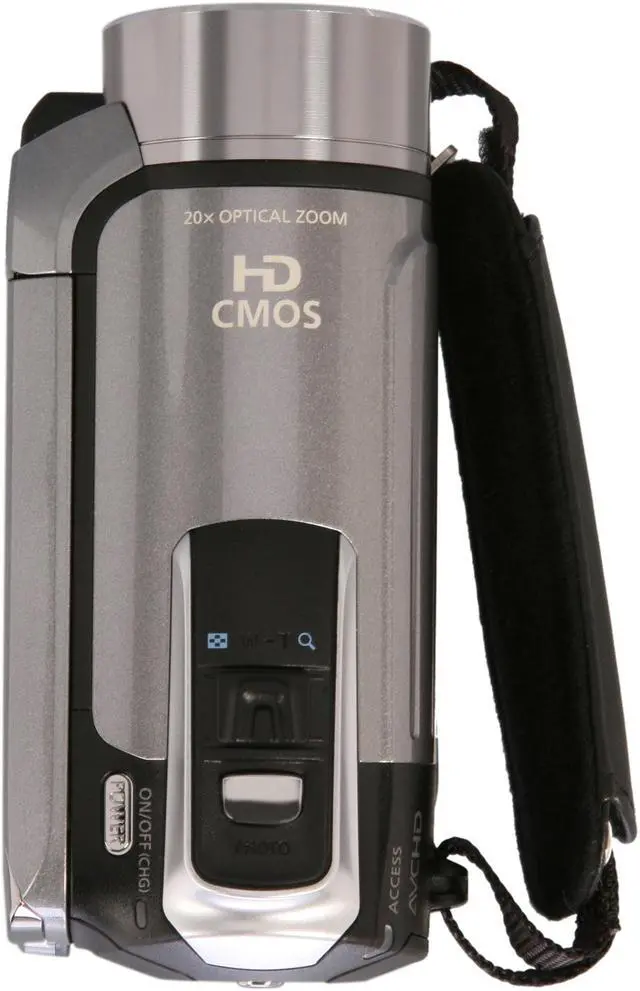 Alt view image 6 of 8 - Canon VIXIA HF R100 (4394B003AA) 1/5.5" CMOS, RGB Primary Color Filter 2.7" 112K LCD 20X Optical Zoom High Definition Flash Memory Camcorder