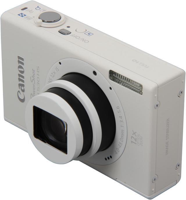  Canon PowerShot ELPH 530 HS 10.1 MP Wi-Fi Enabled CMOS Digital  Camera with 12x Optical Image Stabilized Zoom 28mm Wide-Angle Lens with  1080p Full HD Video and 3.2-Inch Touch Panel