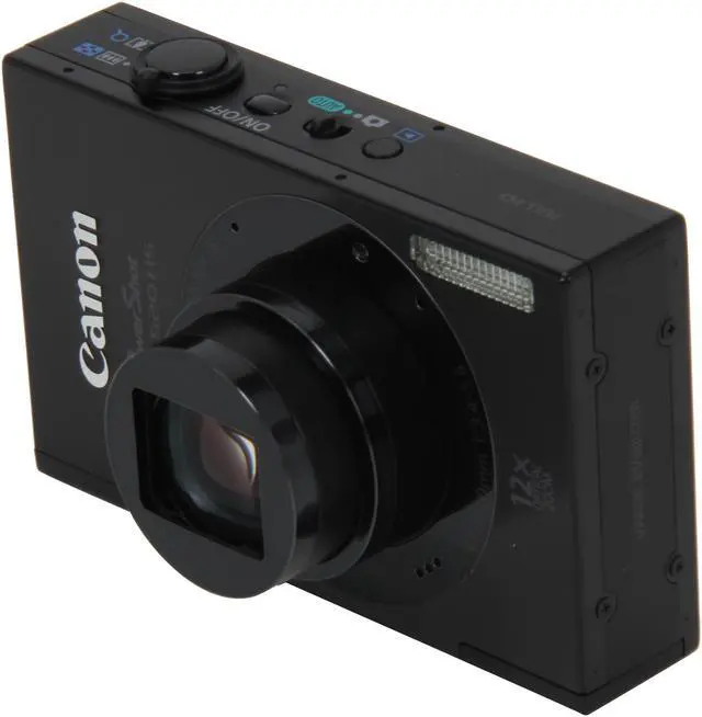 Main image of Canon ELPH 520 HS Black 10.1 MP 12X Optical Zoom 28mm Wide Angle Digital Camera HDTV Output
