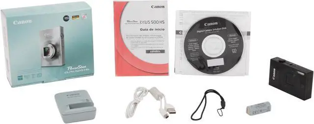 Alt view image 8 of 8 - Canon ELPH 520 HS Black 10.1 MP 12X Optical Zoom 28mm Wide Angle Digital Camera HDTV Output