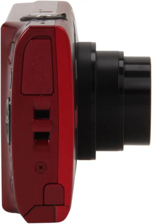 Alt view image 5 of 8 - Canon PowerShot A3400 IS Red 16 MP 5X Optical Zoom 28mm Wide Angle Digital Camera