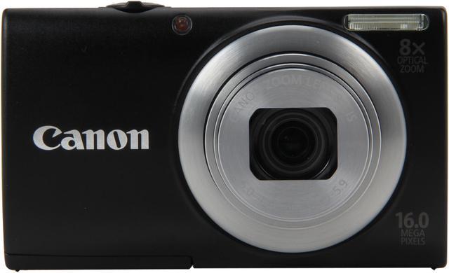 Canon PowerShot A4000 IS Black 16.0 MP 28mm Wide Angle Canon PowerShot A4000 IS Black 16.0 MP 28mm Wide Angle