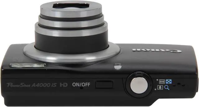 Alt view image 4 of 6 - Canon PowerShot A4000 IS Black 16.0 MP 8X Optical Zoom 28mm Wide Angle Digital Camera
