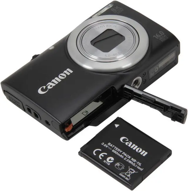 Alt view image 5 of 6 - Canon PowerShot A4000 IS Black 16.0 MP 8X Optical Zoom 28mm Wide Angle Digital Camera