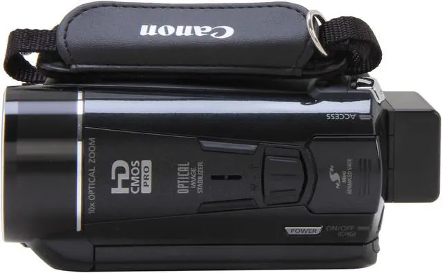 Alt view image 6 of 9 - Canon VIXIA HF M500 (6096B001) Black 1/3" CMOS 3.0" 230K Touch LCD 10X Optical Zoom Full HD Flash Memory Camcorder