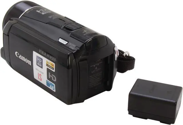 Alt view image 8 of 9 - Canon VIXIA HF M500 (6096B001) Black 1/3" CMOS 3.0" 230K Touch LCD 10X Optical Zoom Full HD Flash Memory Camcorder