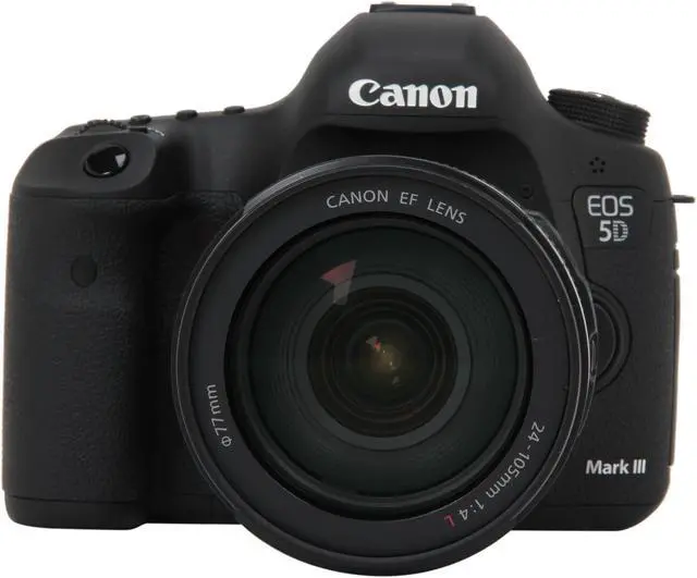 Alt view image 3 of 8 - Canon EOS 5D Mark III 22.3MP Full Frame CMOS Digital SLR Camera with EF 24-105mm f/4 L IS USM Lens