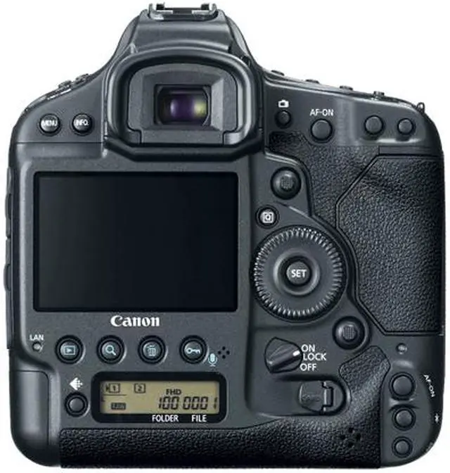 Alt view image 2 of 3 - Canon EOS-1D X (5253B002) Black 18.0 - 19.9 MP Digital SLR Cameras