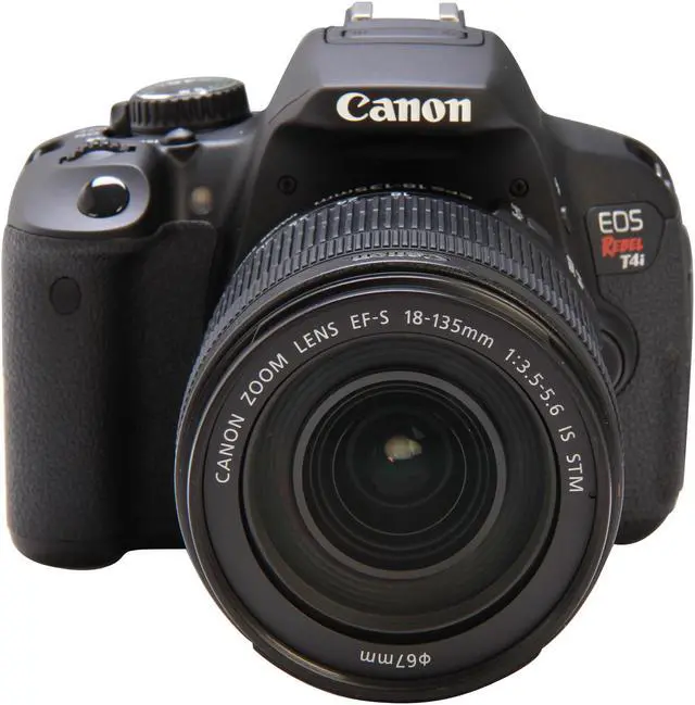 Alt view image 2 of 11 - Canon EOS T4i 18.0 MP CMOS Digital SLR with 18-135mm EF-S IS STM Lens