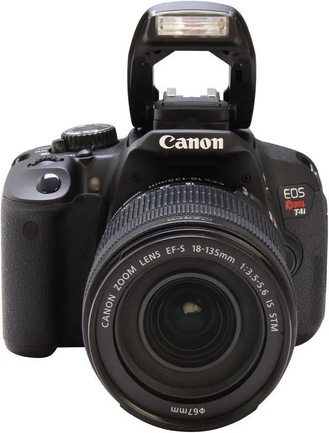 Alt view image 6 of 11 - Canon EOS T4i 18.0 MP CMOS Digital SLR with 18-135mm EF-S IS STM Lens