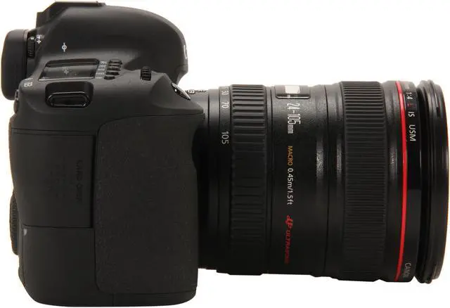 Alt view image 5 of 8 - Canon EOS 6D 8035B009 Black Approx. 20.2 MP Digital SLR Camera with EF 24-105mm f/4L IS USM Lens