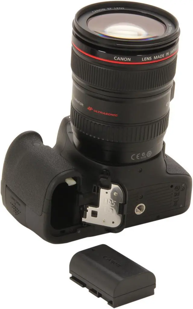 Alt view image 7 of 8 - Canon EOS 6D 8035B009 Black Approx. 20.2 MP Digital SLR Camera with EF 24-105mm f/4L IS USM Lens