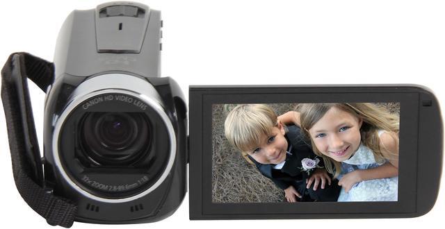 Alt view image 3 of 9 - Canon VIXIA HF R400 (8155B004) Black 1/4.85" CMOS 3.0" 230K Touch LCD 32X Optical Zoom High Definition Camcorder