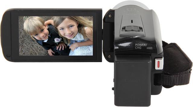 Alt view image 5 of 9 - Canon VIXIA HF R400 (8155B004) Black 1/4.85" CMOS 3.0" 230K Touch LCD 32X Optical Zoom High Definition Camcorder
