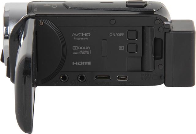 Alt view image 6 of 9 - Canon VIXIA HF R400 (8155B004) Black 1/4.85" CMOS 3.0" 230K Touch LCD 32X Optical Zoom High Definition Camcorder