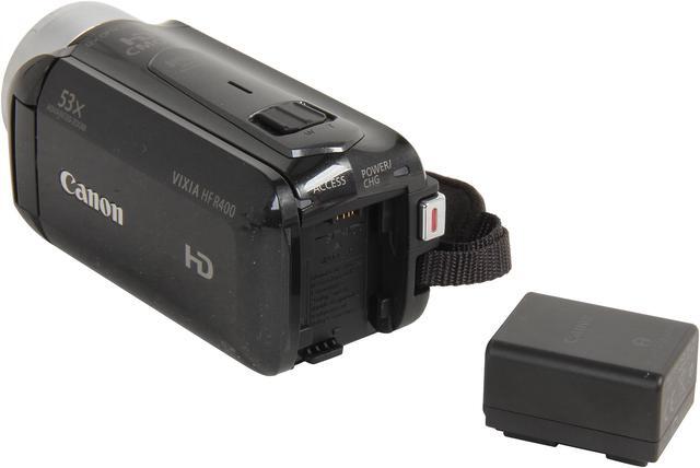 Alt view image 8 of 9 - Canon VIXIA HF R400 (8155B004) Black 1/4.85" CMOS 3.0" 230K Touch LCD 32X Optical Zoom High Definition Camcorder