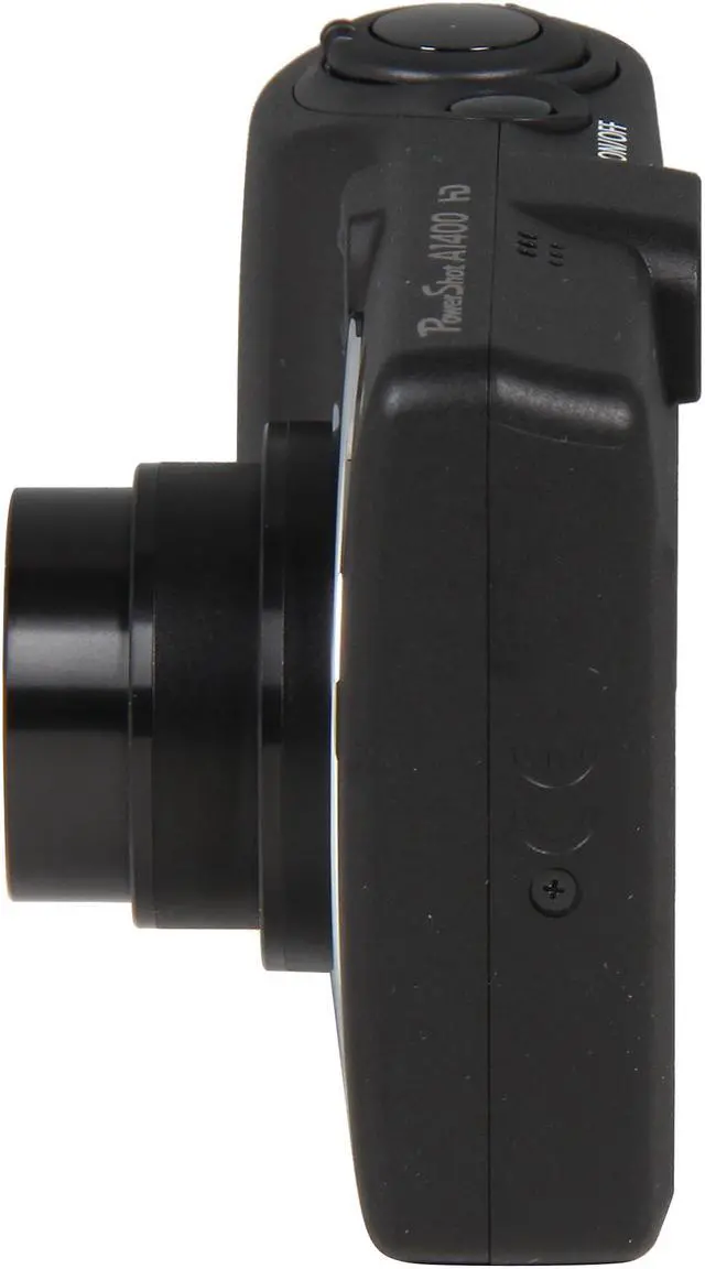 Alt view image 5 of 8 - Canon PowerShot A1400 Black 16.0 MP 5X Optical Zoom 28mm Wide Angle Digital Camera