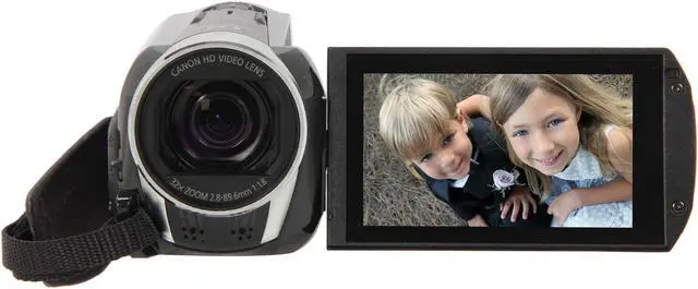 Alt view image 2 of 8 - Canon Vixia HF R300 Full HD Flash Memory Camcorder with 51x Advanced Zoom