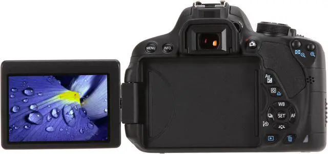 Alt view image 6 of 11 - Canon EOS Rebel T5i 8595B001 Black 18.0 MP Digital SLR Camera - Body Only