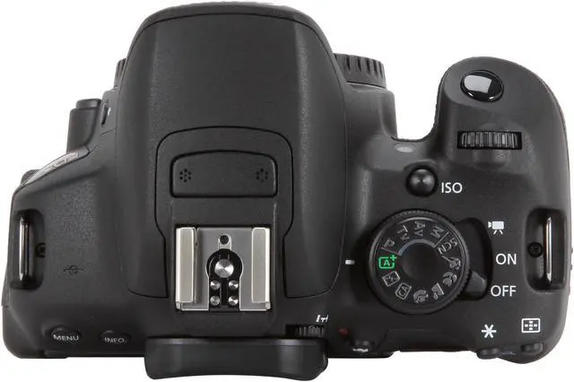 Alt view image 8 of 11 - Canon EOS Rebel T5i 8595B001 Black 18.0 MP Digital SLR Camera - Body Only