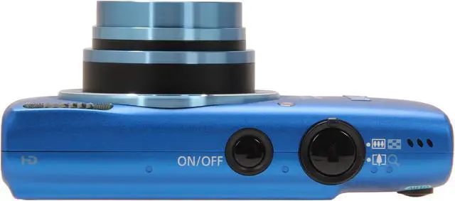 Alt view image 6 of 11 - Canon PowerShot ELPH 115 IS Blue 16 MP 8X Optical Zoom 28mm Wide Angle Digital Camera with Built Case and 8GB SDHC Card Bundle