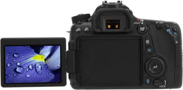 Alt view image 7 of 11 - Canon EOS 70D (8469B002) Digital SLR Cameras Black 20.2 MP Digital SLR Camera - Body