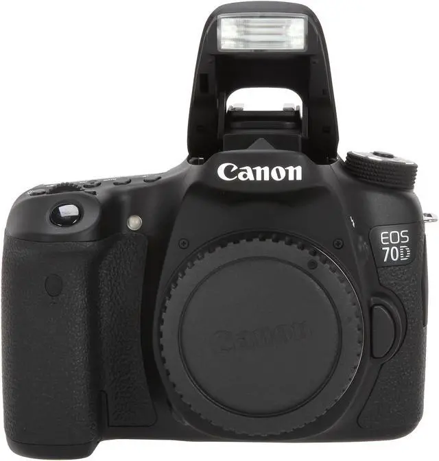 Alt view image 10 of 11 - Canon EOS 70D (8469B002) Digital SLR Cameras Black 20.2 MP Digital SLR Camera - Body