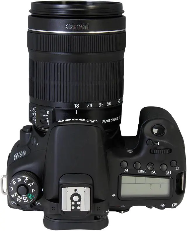Alt view image 7 of 11 - Canon EOS 70D (8469B016) Digital SLR Cameras Black 20.2 MP Digital SLR Camera with 18-135mm STM f/3.5-5.6 Lens