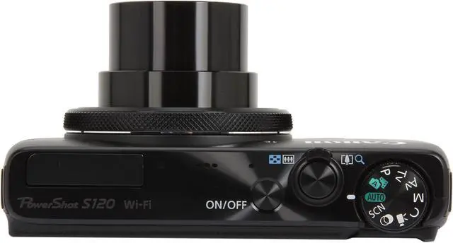 Alt view image 7 of 9 - Canon PowerShot S120 Black Approx. 12.1 Megapixels 5X Optical Zoom Digital Camera