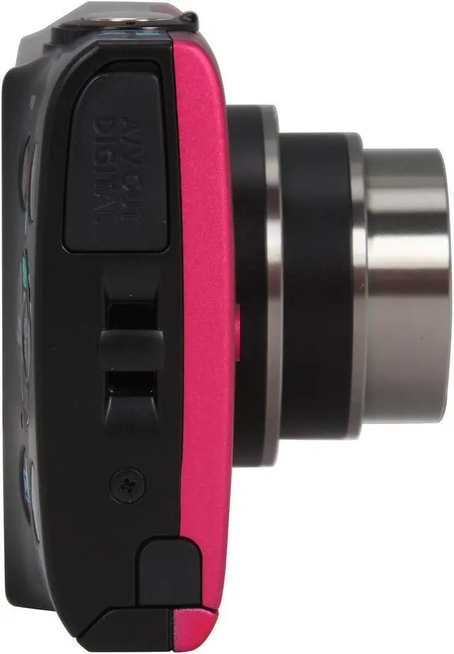Alt view image 3 of 8 - Canon PowerShot A2300 IS 16.0 MP Digital Camera with 5x Optical Zoom, Red