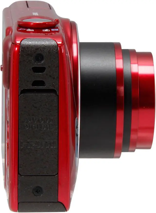 Alt view image 5 of 9 - Canon PowerShot SX600 HS Red 16 MP 18X Optical Zoom 25mm Wide Angle Digital Camera HDTV Output