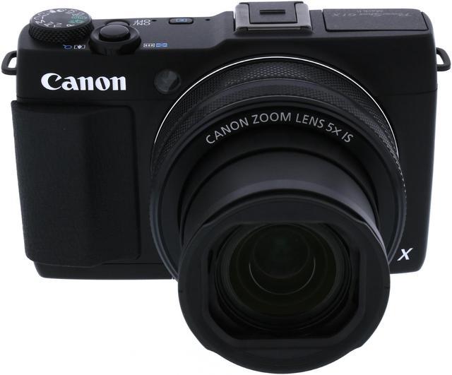 Canon PowerShot G1 X Mark II Black 12.8 MP 24mm Wide Angle Digital