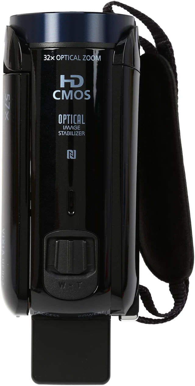 Alt view image 7 of 9 - Canon VIXIA HF R62 0278C004 Black 1/4.85" CMOS 3.0" 230K Touch LCD 32X Optical Zoom Full HD HDD/Flash Memory Camcorder